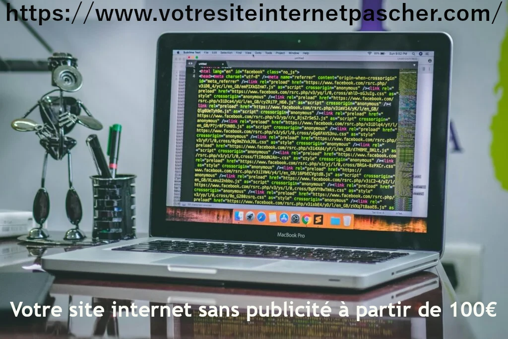 frael développement pour votre site internet pas cher